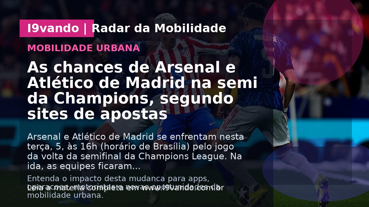 As chances de Arsenal e Atlético de Madrid na semi da Champions, segundo sites de apostas