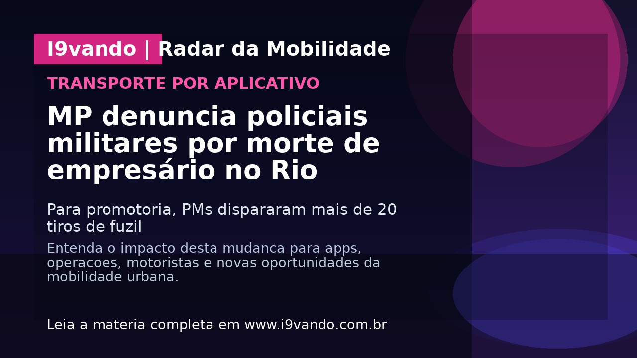 MP denuncia policiais militares por morte de empresário no Rio