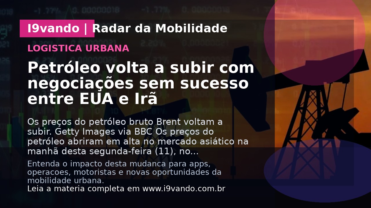 Petróleo volta a subir com negociações sem sucesso entre EUA e Irã