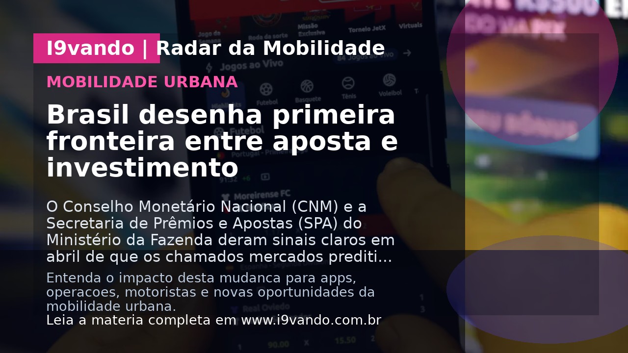 Brasil desenha primeira fronteira entre aposta e investimento