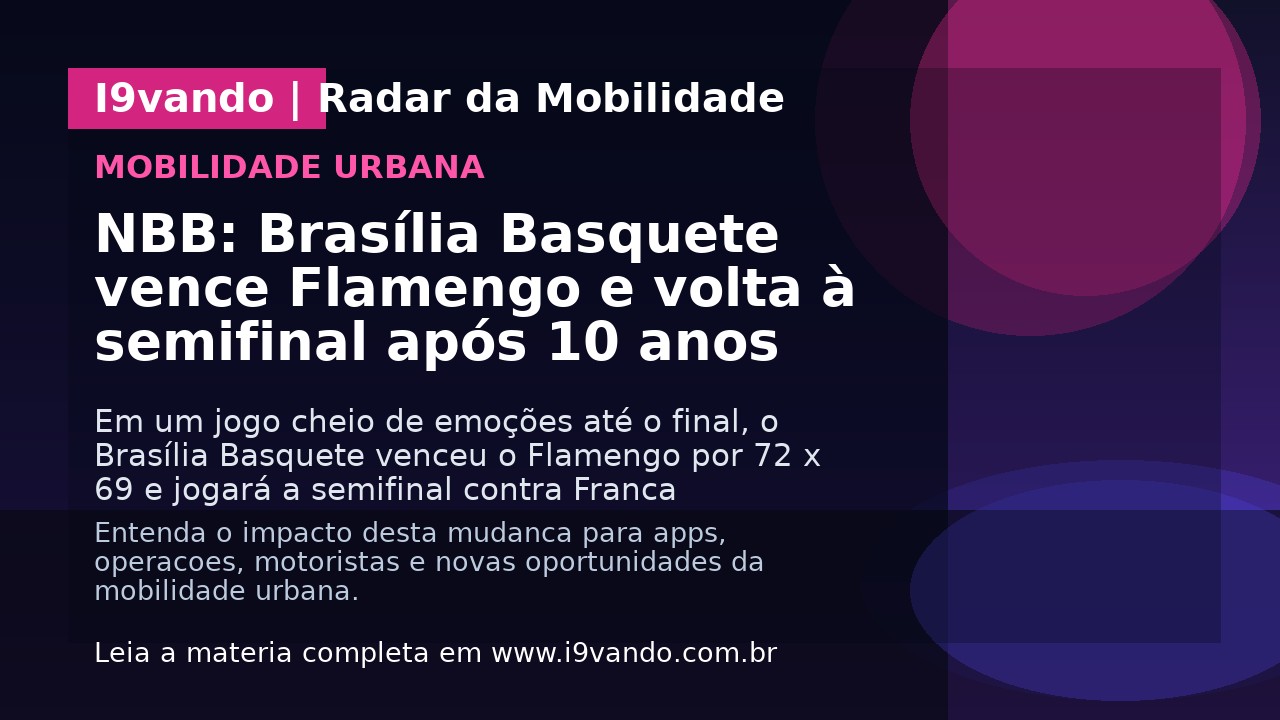 NBB: Brasília Basquete vence Flamengo e volta à semifinal após 10 anos