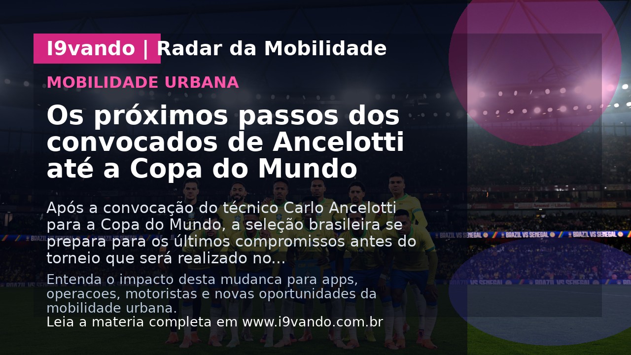 Os próximos passos dos convocados de Ancelotti até a Copa do Mundo