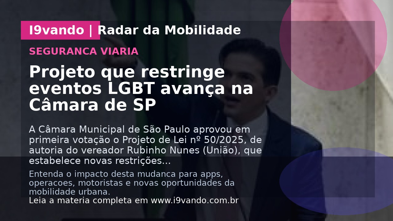 Projeto que restringe eventos LGBT avança na Câmara de SP