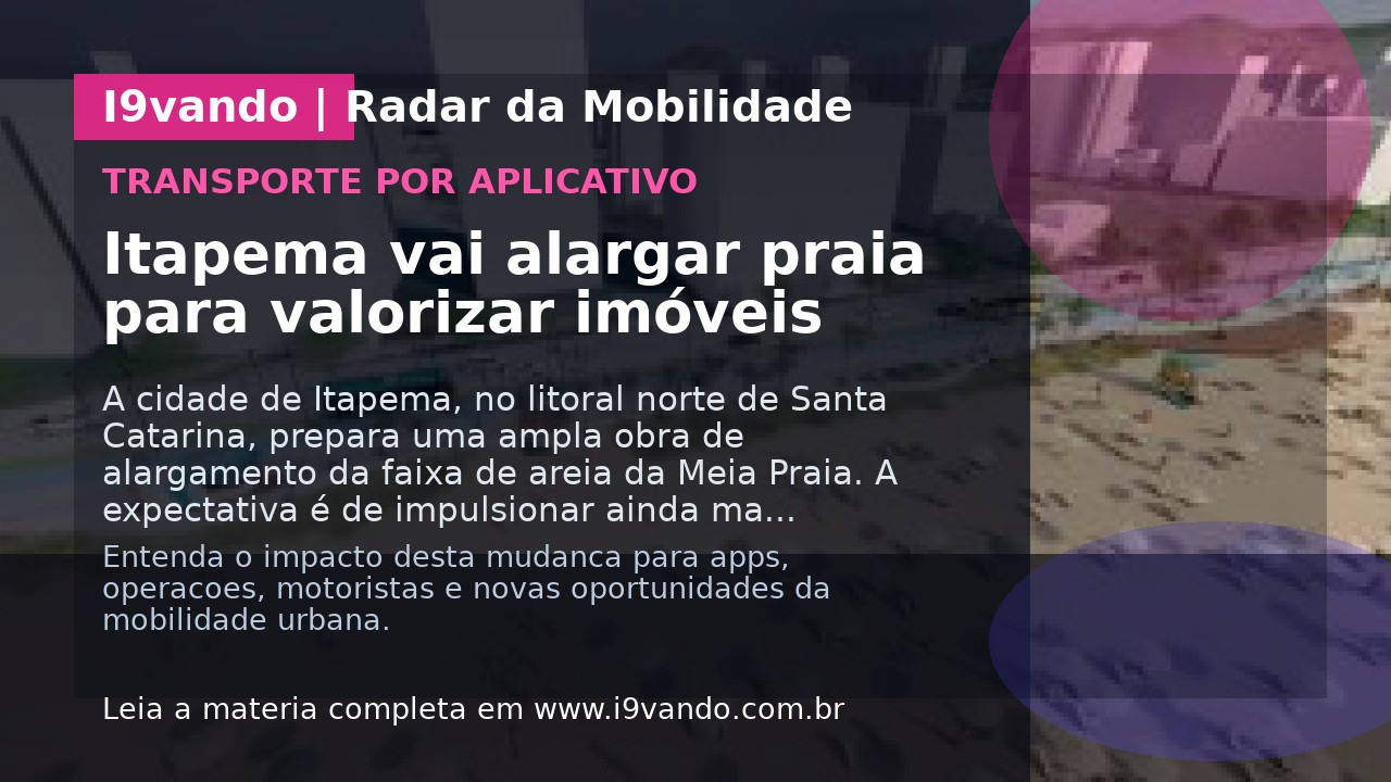 Itapema vai alargar praia para valorizar imóveis