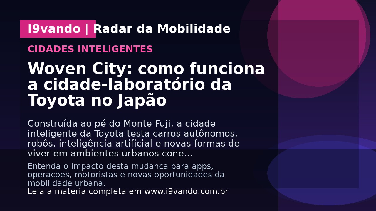 Woven City: como funciona a cidade-laboratório da Toyota no Japão