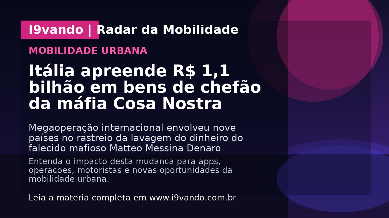 Itália apreende R$ 1,1 bilhão em bens de chefão da máfia Cosa Nostra