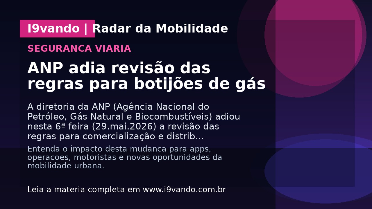 ANP adia revisão das regras para botijões de gás