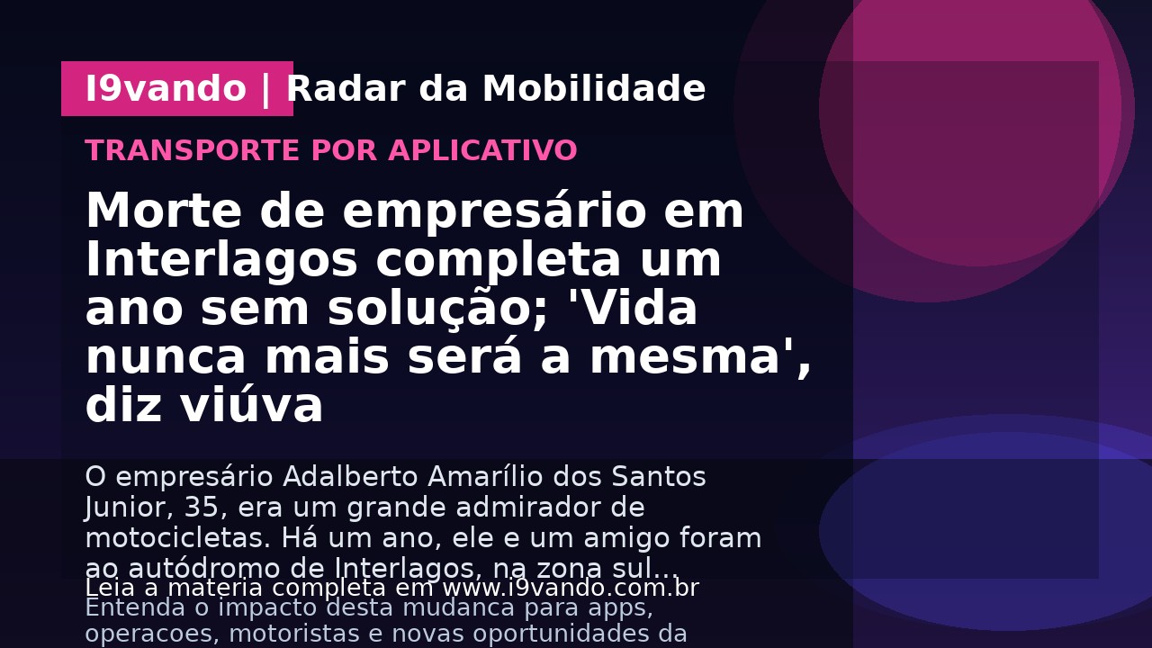 Morte de empresário em Interlagos completa um ano sem solução; 'Vida nunca mais será a mesma', diz viúva