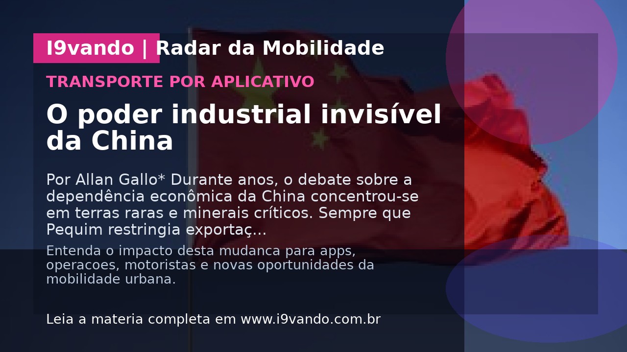 O poder industrial invisível da China