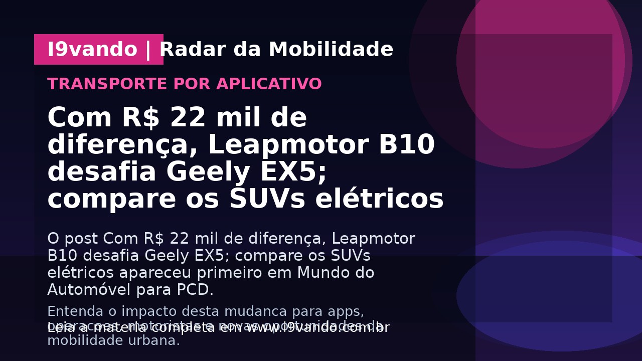 Com R$ 22 mil de diferença, Leapmotor B10 desafia Geely EX5; compare os SUVs elétricos