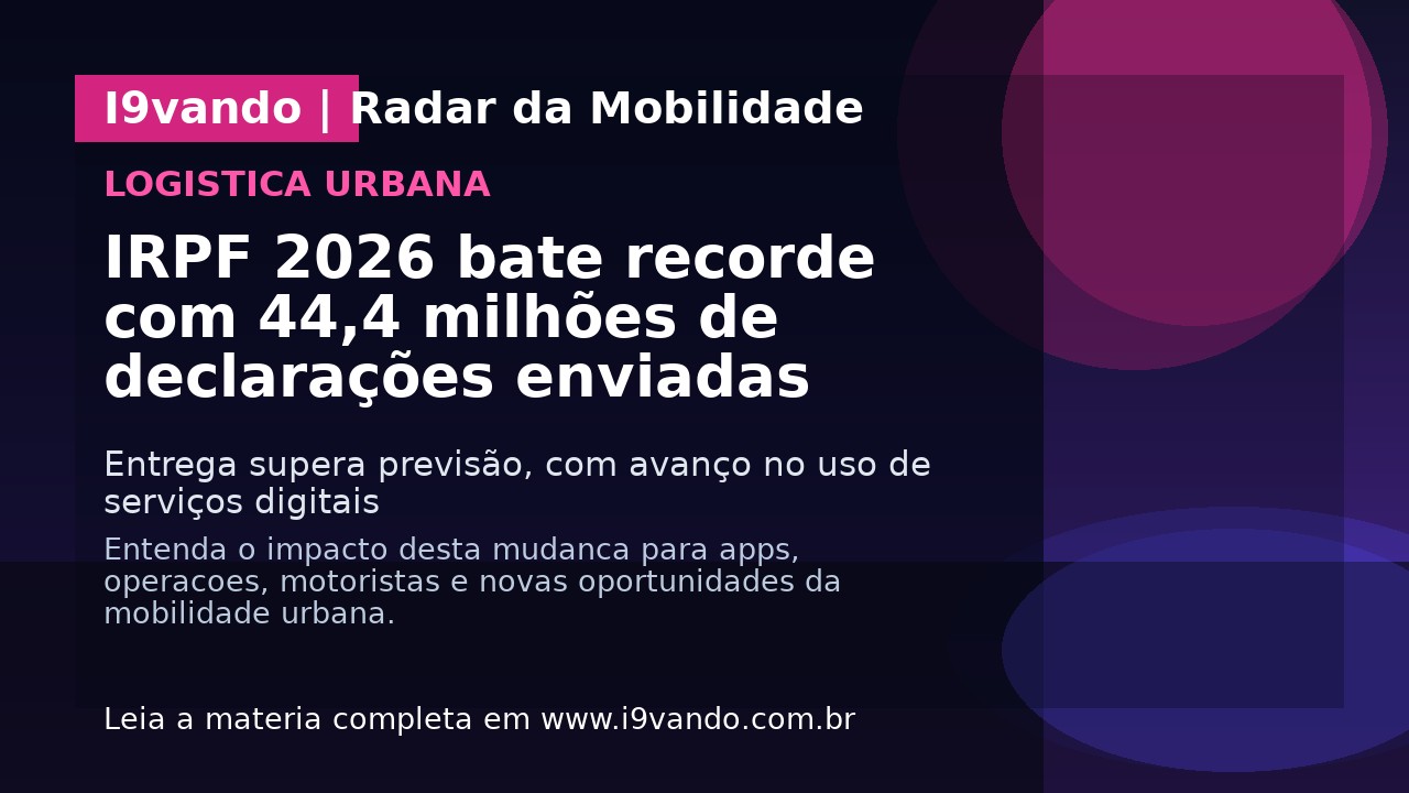 IRPF 2026 bate recorde com 44,4 milhões de declarações enviadas