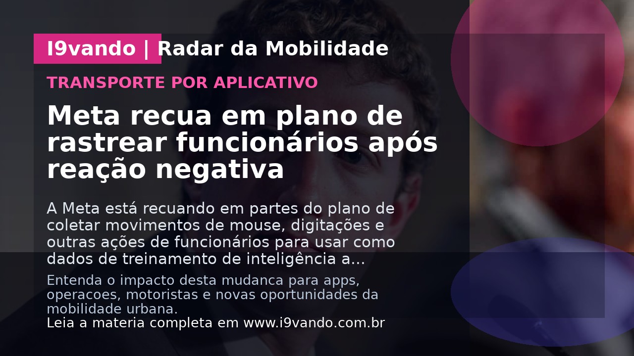 Meta recua em plano de rastrear funcionários após reação negativa