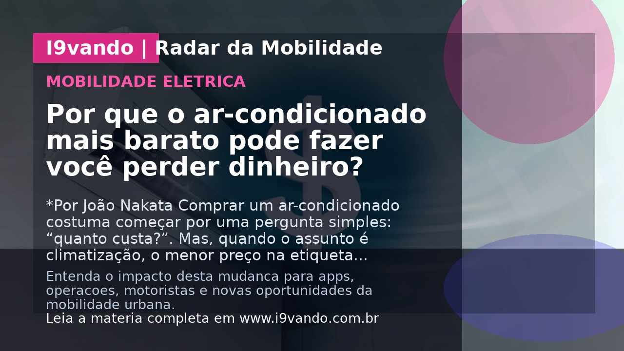 Por que o ar-condicionado mais barato pode fazer você perder dinheiro?