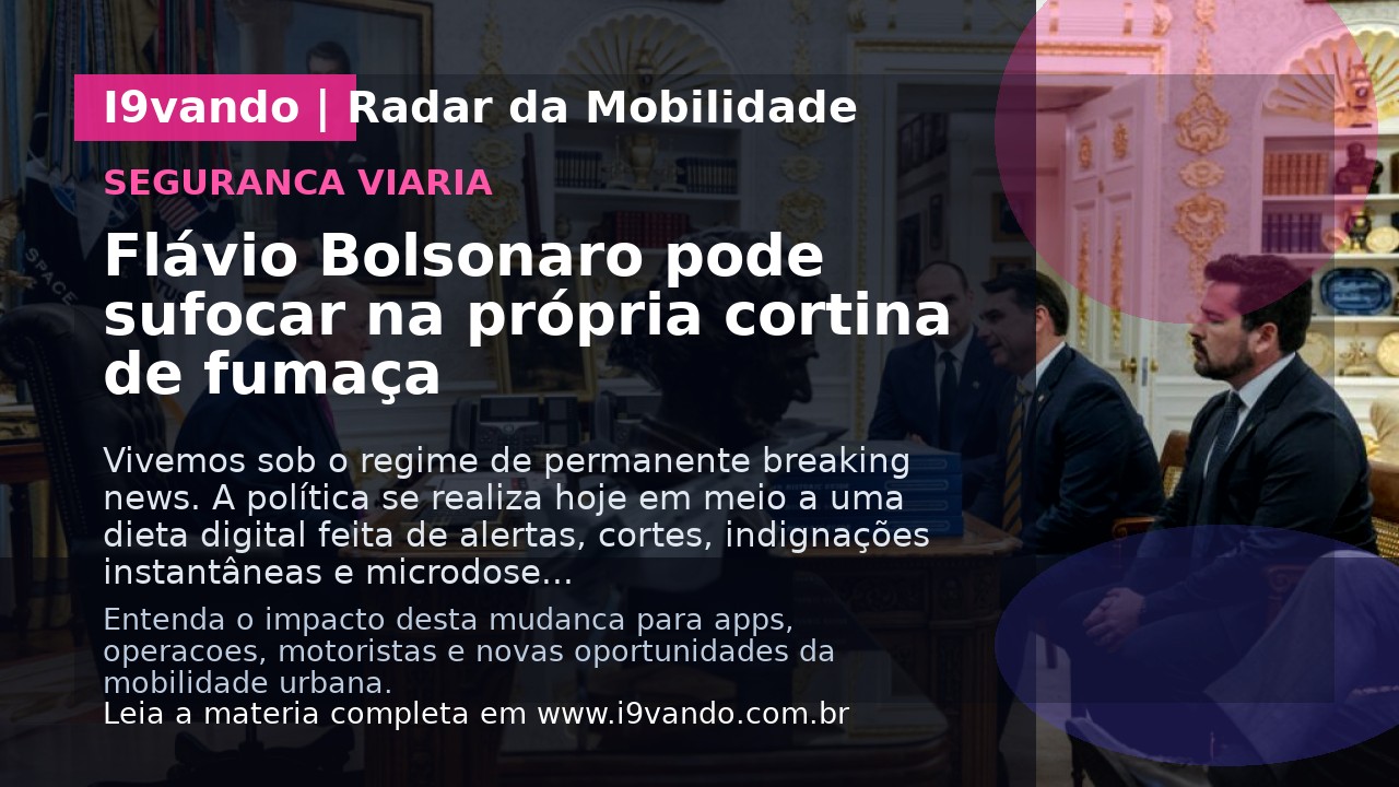 Flávio Bolsonaro pode sufocar na própria cortina de fumaça
