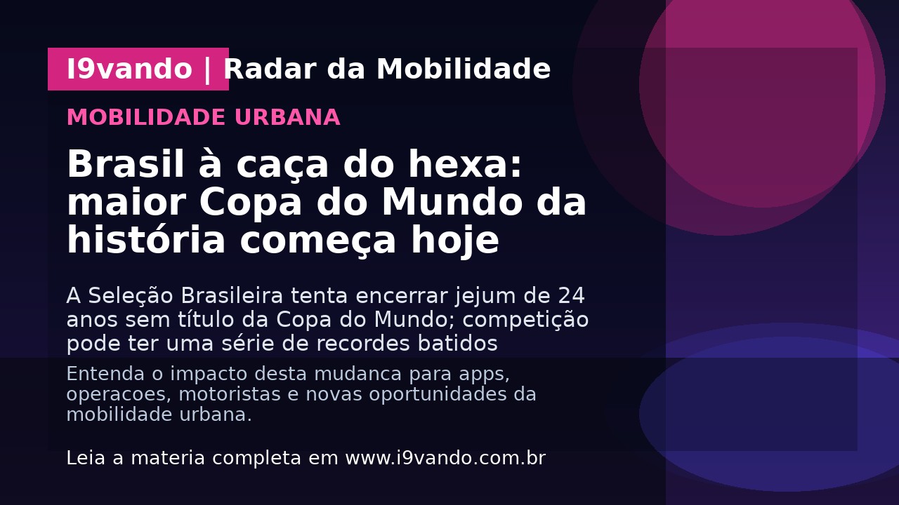 Brasil à caça do hexa: maior Copa do Mundo da história começa hoje