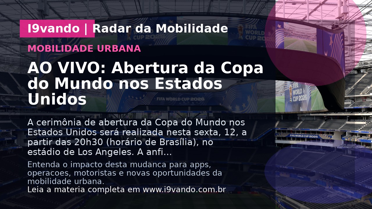 AO VIVO: Abertura da Copa do Mundo nos Estados Unidos