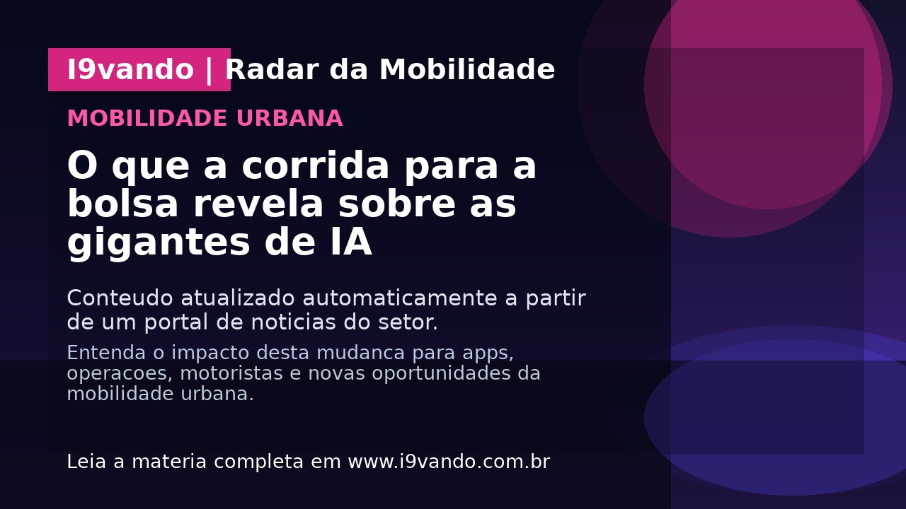 O que a corrida para a bolsa revela sobre as gigantes de IA