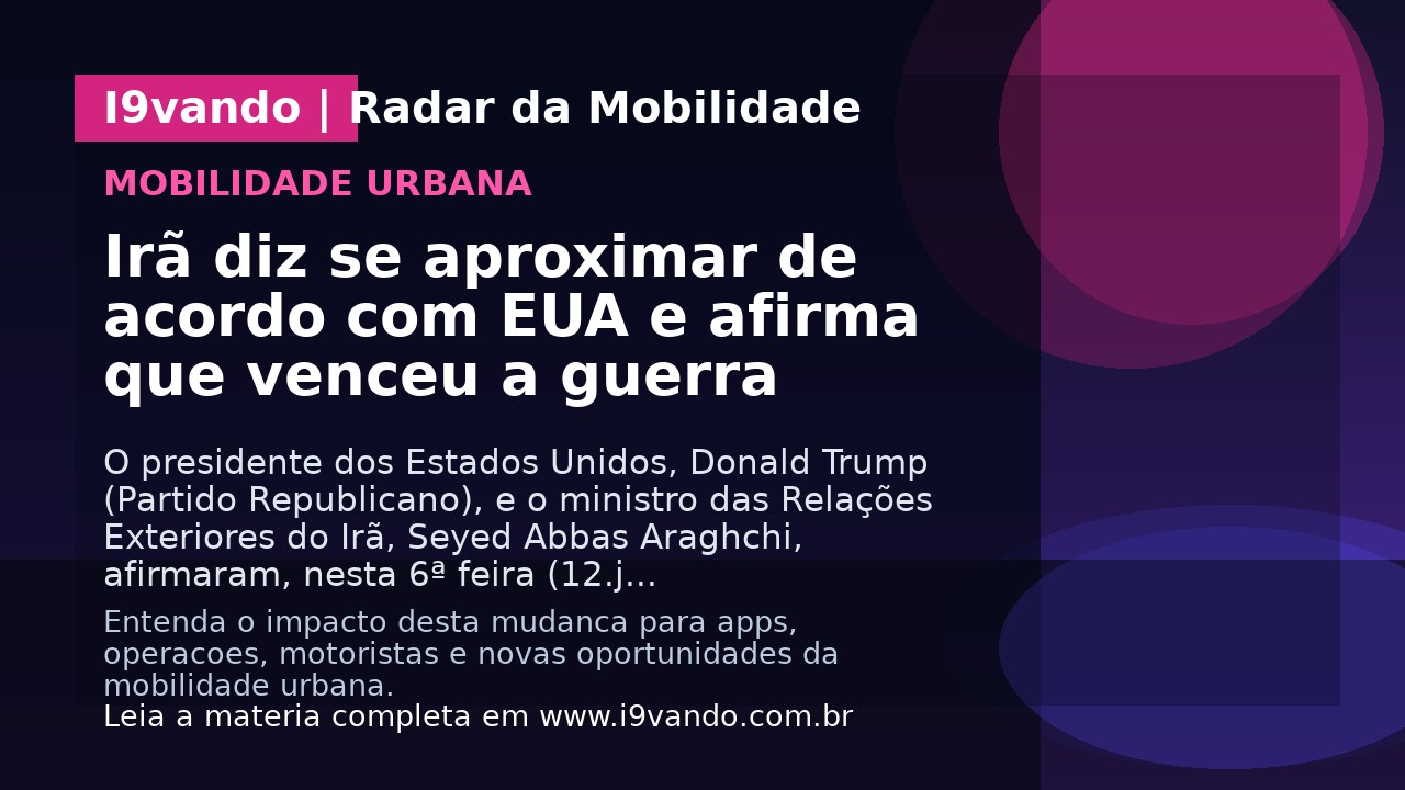Irã diz se aproximar de acordo com EUA e afirma que venceu a guerra
