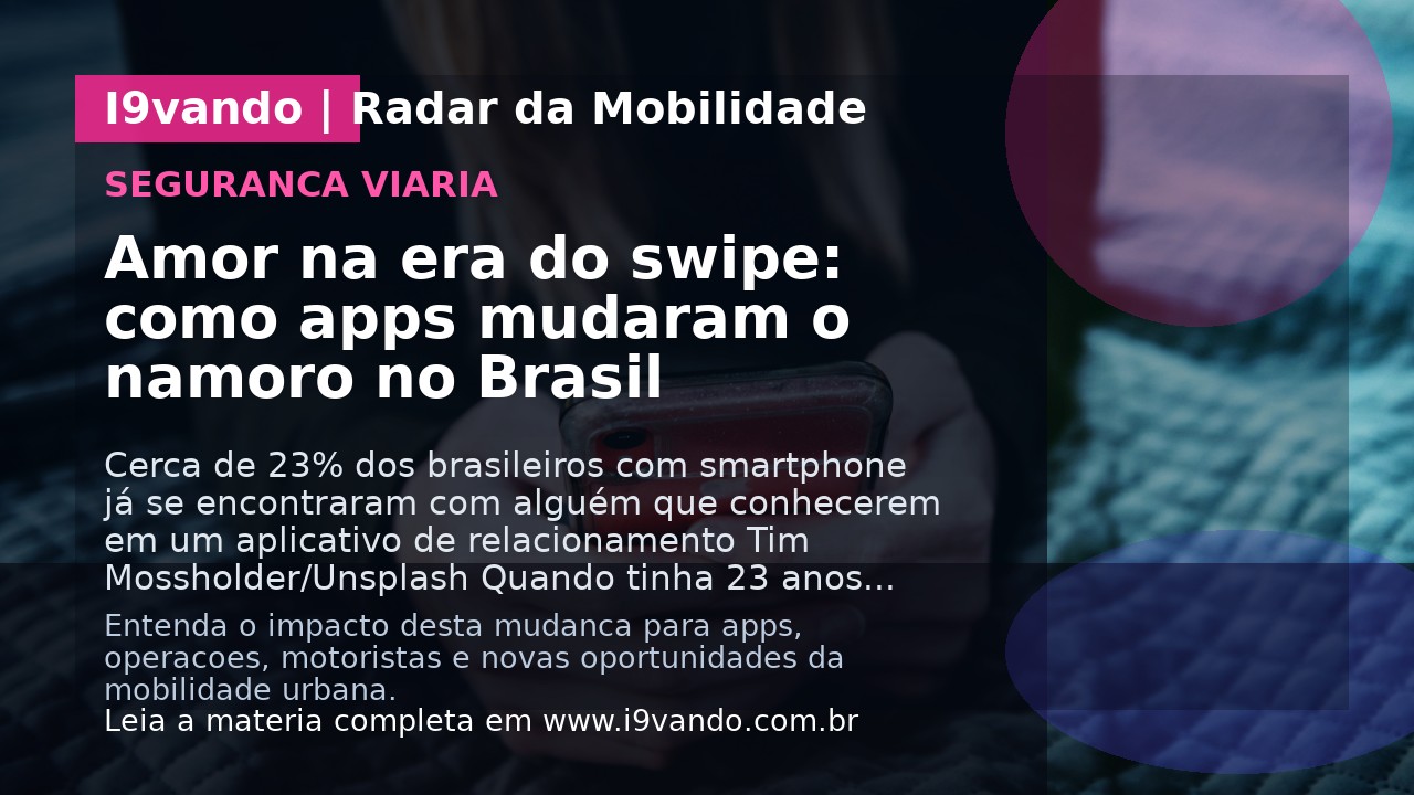 Amor na era do swipe: como apps mudaram o namoro no Brasil