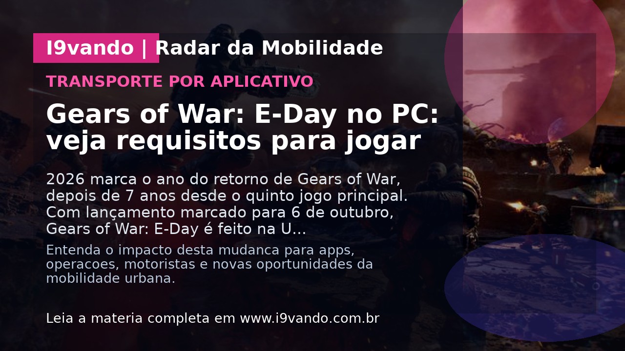 Gears of War: E-Day no PC: veja requisitos para jogar