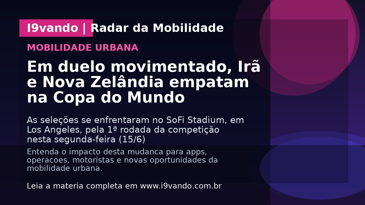 Em duelo movimentado, Irã e Nova Zelândia empatam na Copa do Mundo