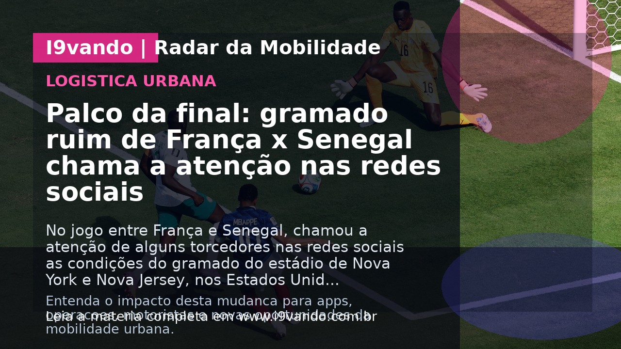 Palco da final: gramado ruim de França x Senegal chama a atenção nas redes sociais