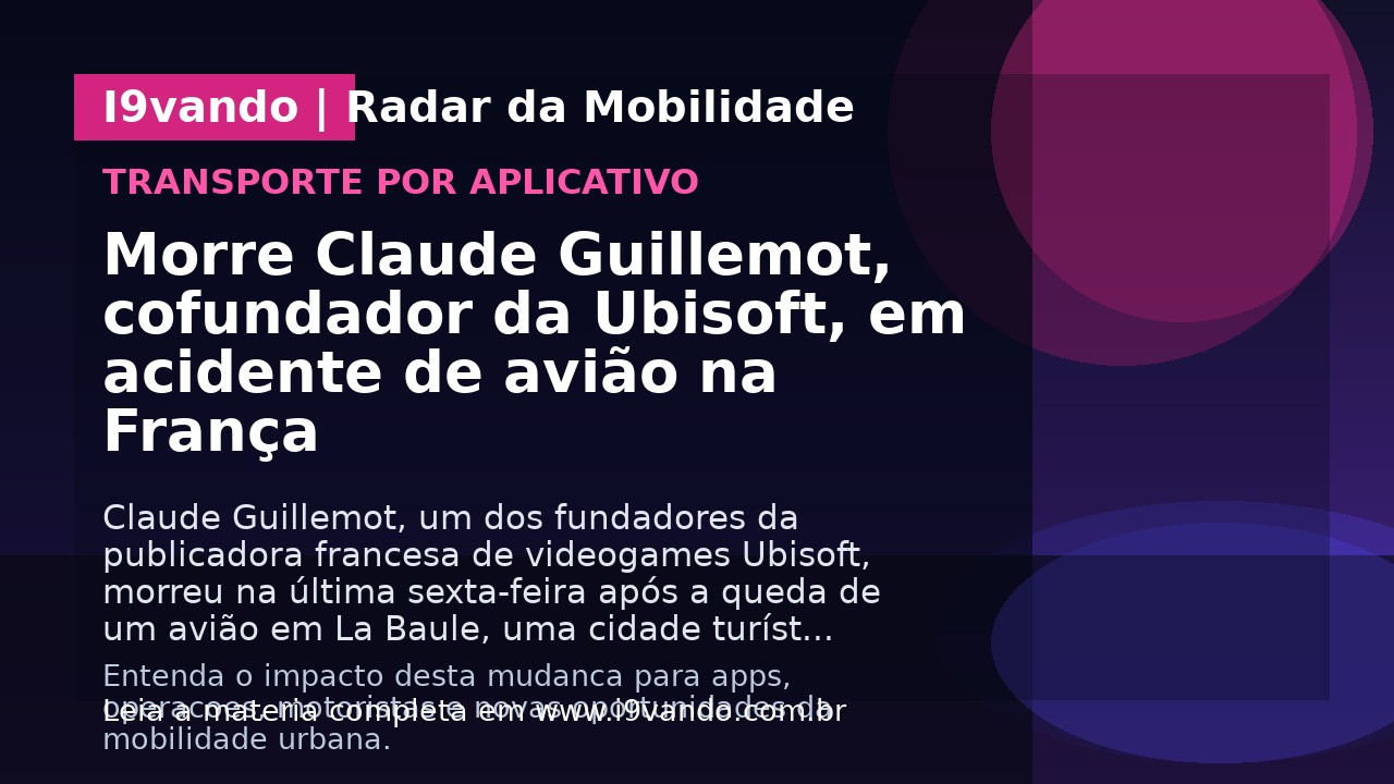 Morre Claude Guillemot, cofundador da Ubisoft, em acidente de avião na França