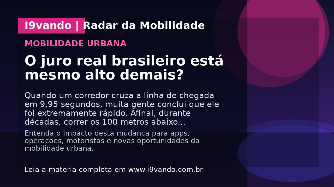 O juro real brasileiro está mesmo alto demais?