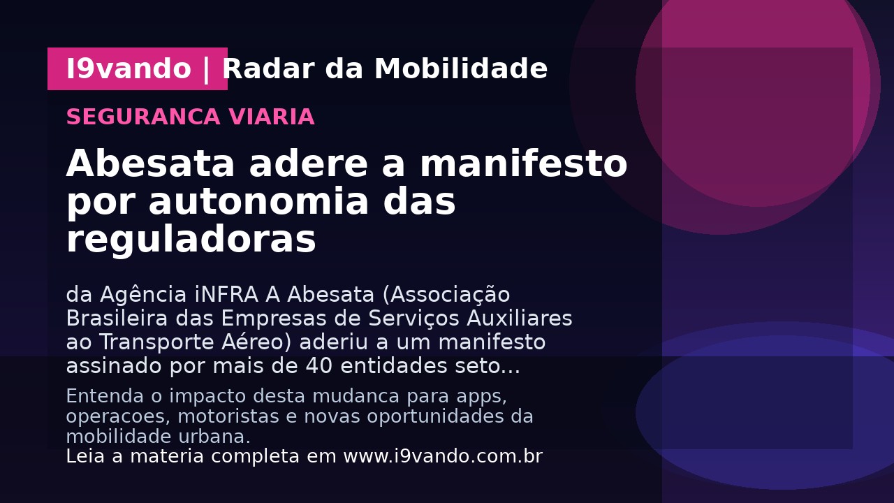 Abesata adere a manifesto por autonomia das reguladoras