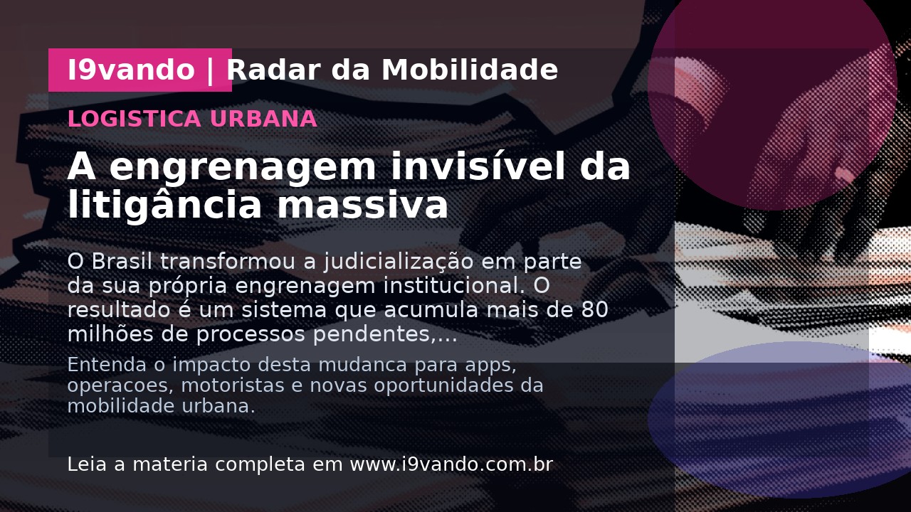 A engrenagem invisível da litigância massiva