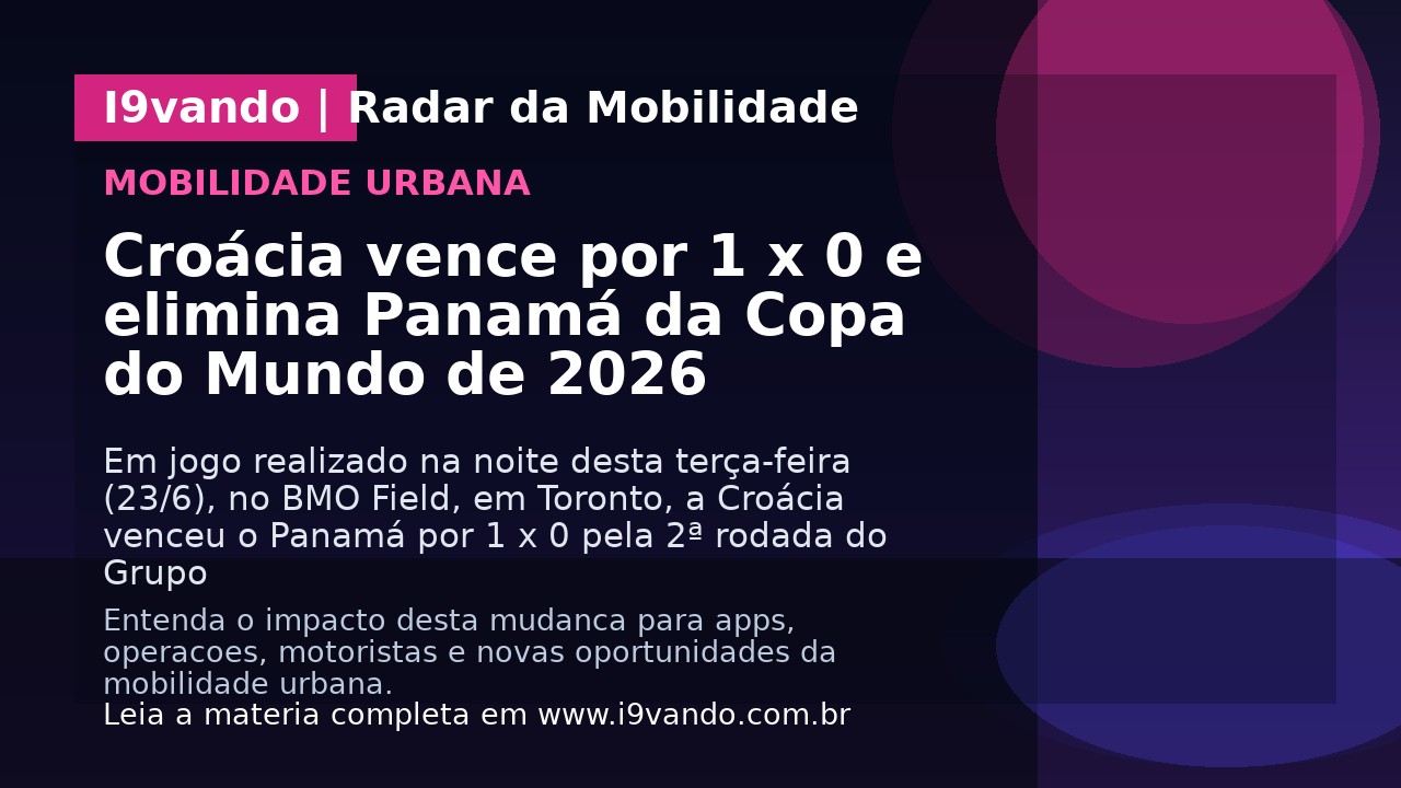 Croácia vence por 1 x 0 e elimina Panamá da Copa do Mundo de 2026