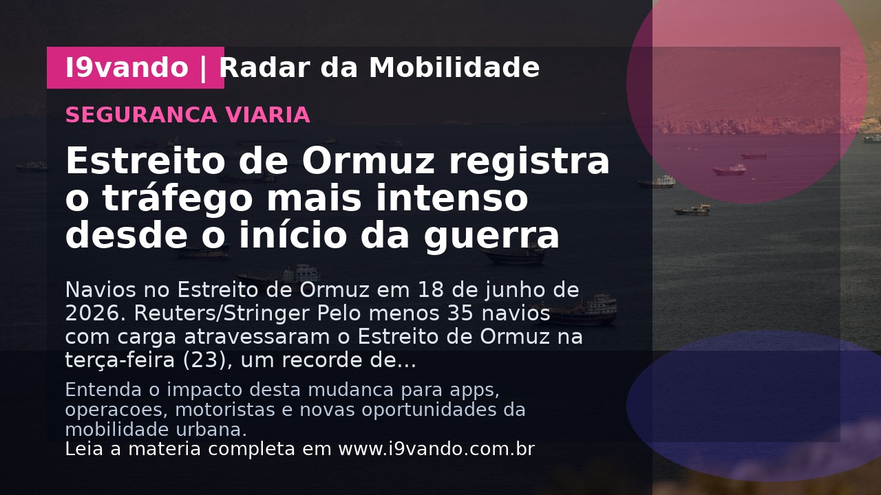 Estreito de Ormuz registra o tráfego mais intenso desde o início da guerra