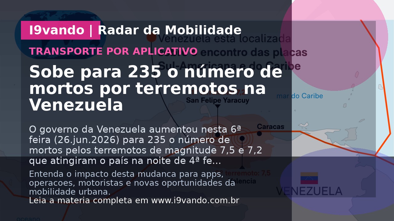 Sobe para 235 o número de mortos por terremotos na Venezuela