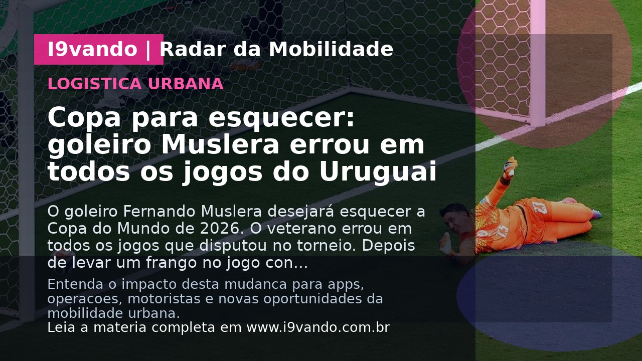 Copa para esquecer: goleiro Muslera errou em todos os jogos do Uruguai