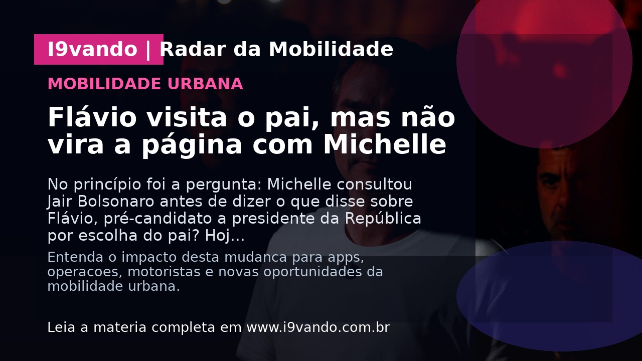 Flávio visita o pai, mas não vira a página com Michelle