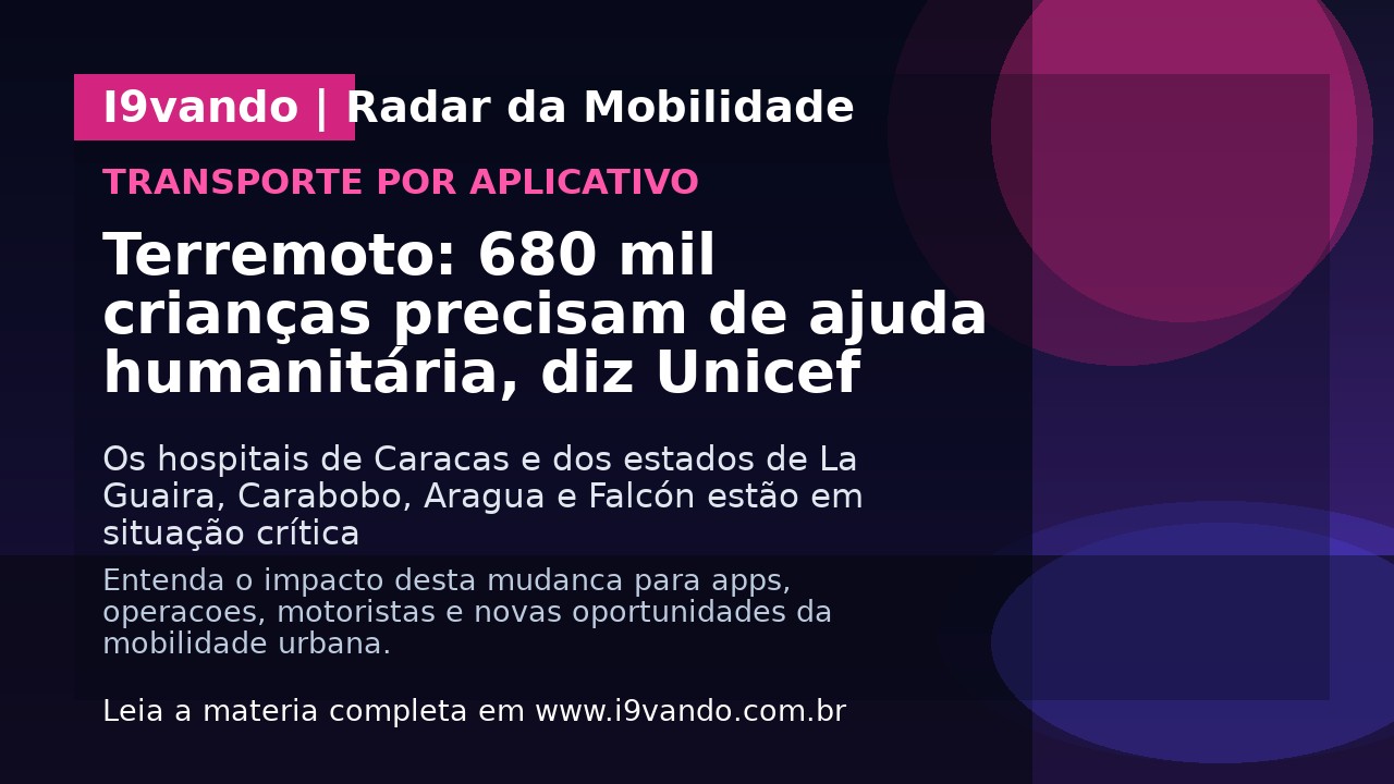 Terremoto: 680 mil crianças precisam de ajuda humanitária, diz Unicef