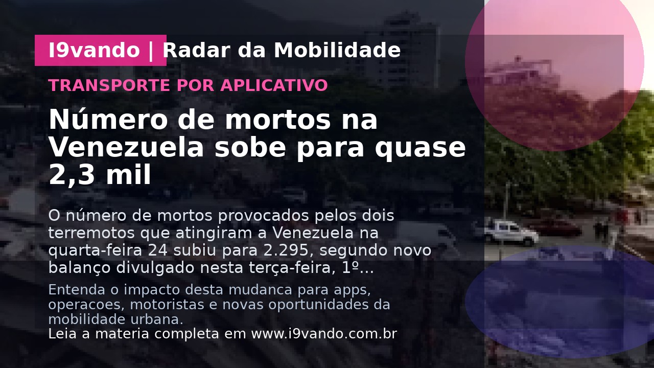 Número de mortos na Venezuela sobe para quase 2,3 mil
