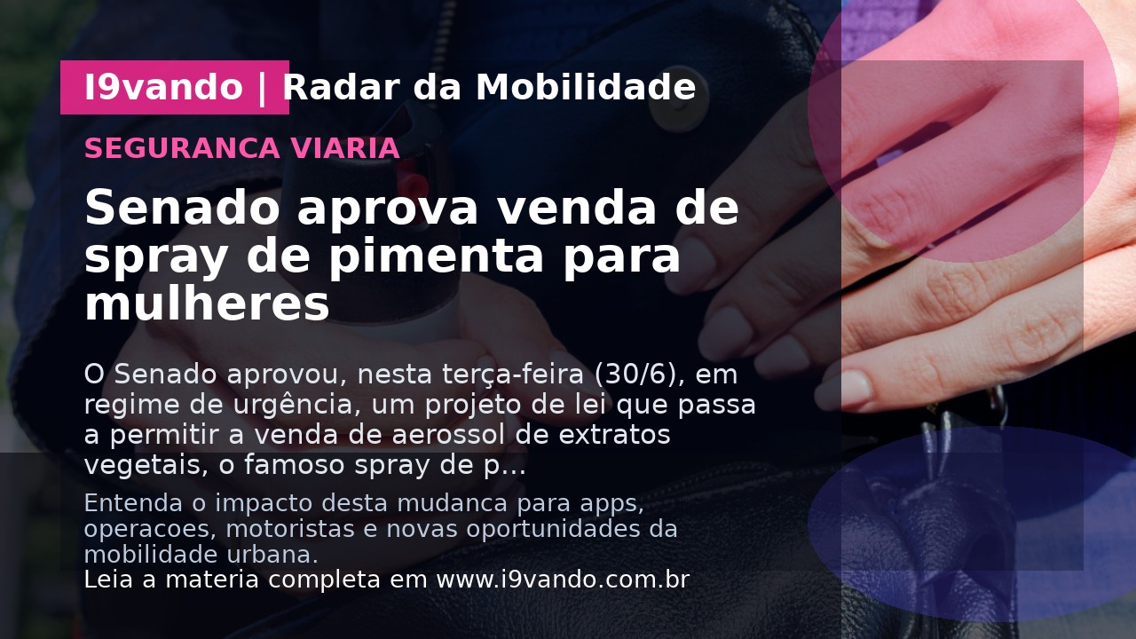 Senado aprova venda de spray de pimenta para mulheres
