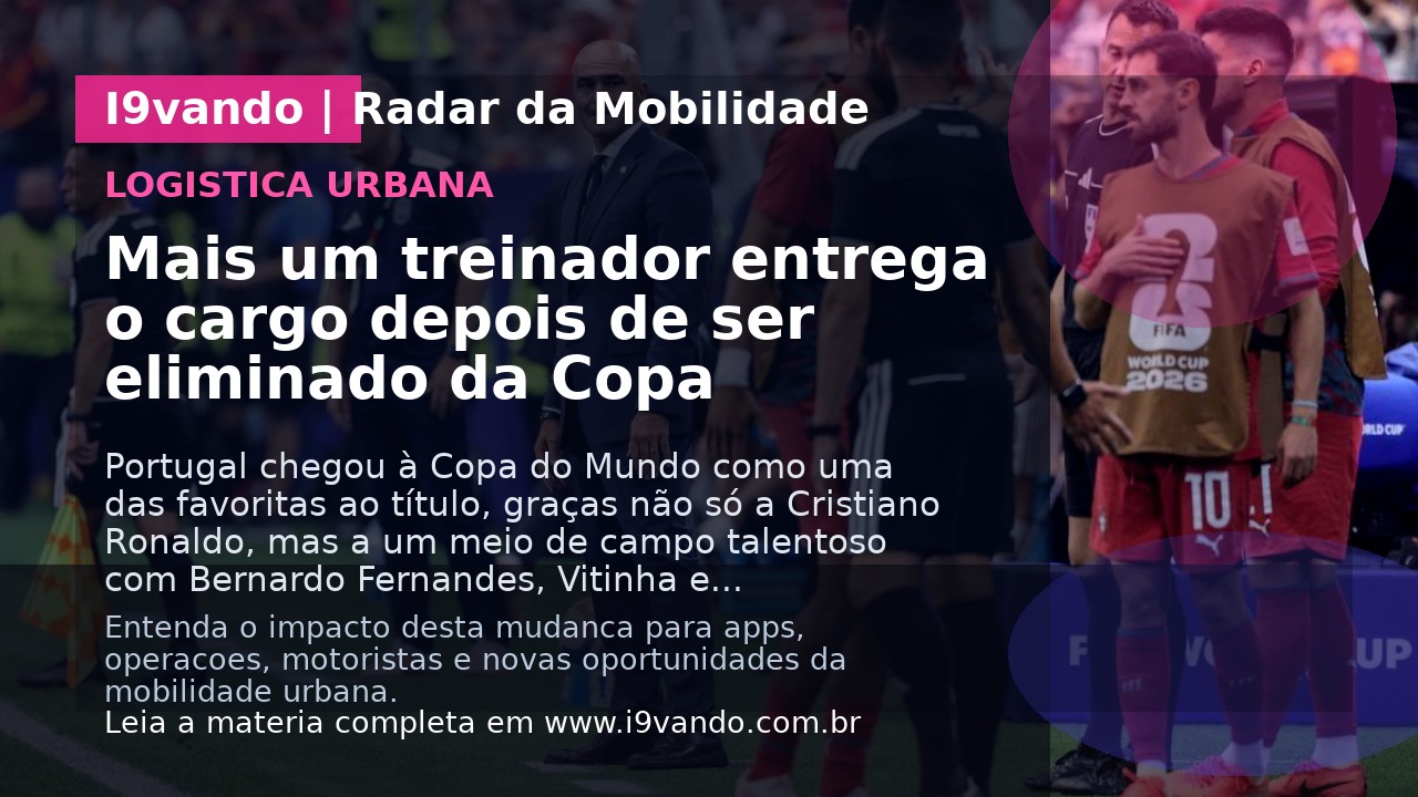Mais um treinador entrega o cargo depois de ser eliminado da Copa
