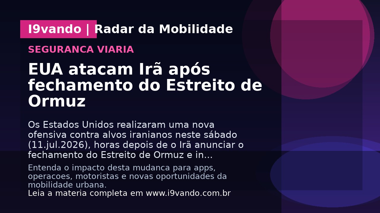 EUA atacam Irã após fechamento do Estreito de Ormuz