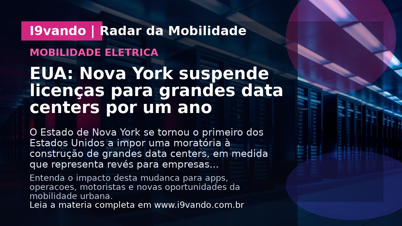 EUA: Nova York suspende licenças para grandes data centers por um ano