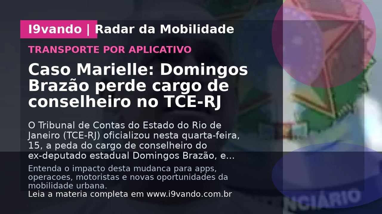 Caso Marielle: Domingos Brazão perde cargo de conselheiro no TCE-RJ