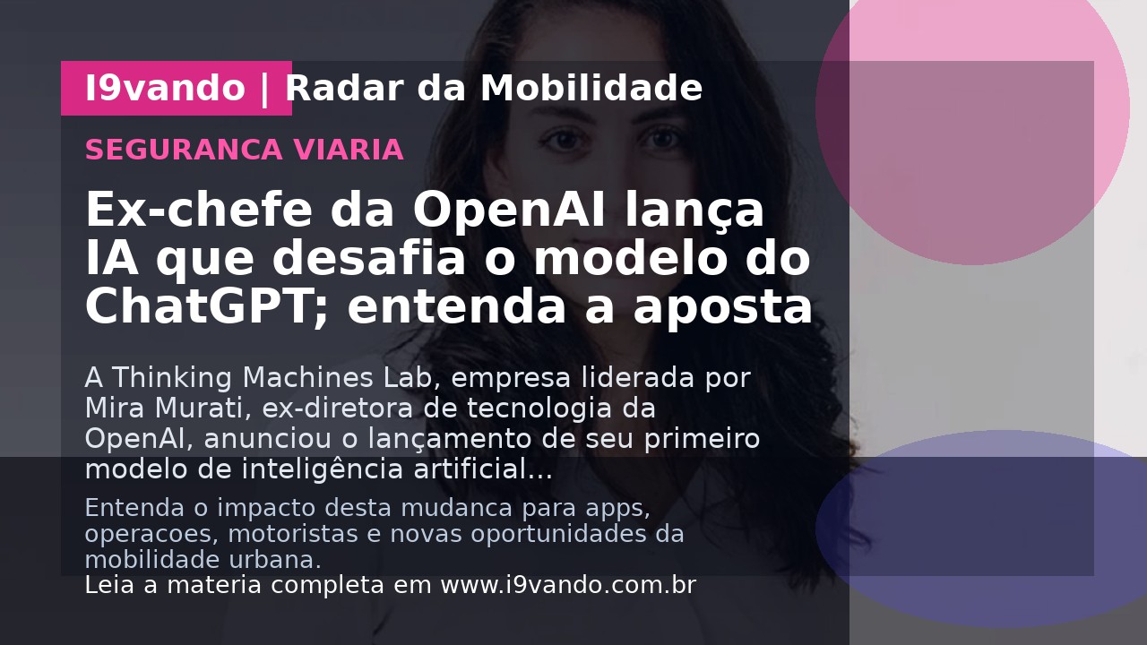 Ex-chefe da OpenAI lança IA que desafia o modelo do ChatGPT; entenda a aposta