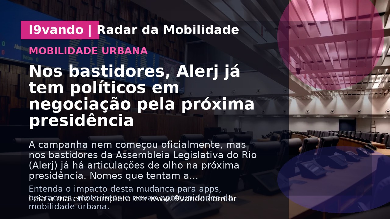 Nos bastidores, Alerj já tem políticos em negociação pela próxima presidência