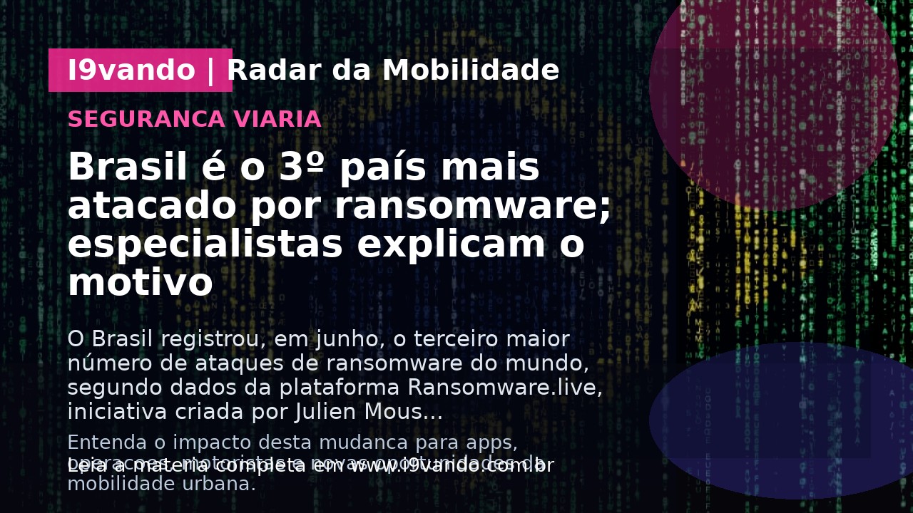 Brasil é o 3º país mais atacado por ransomware; especialistas explicam o motivo