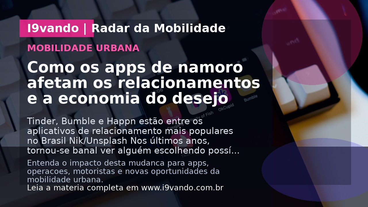 Como os apps de namoro afetam os relacionamentos e a economia do desejo