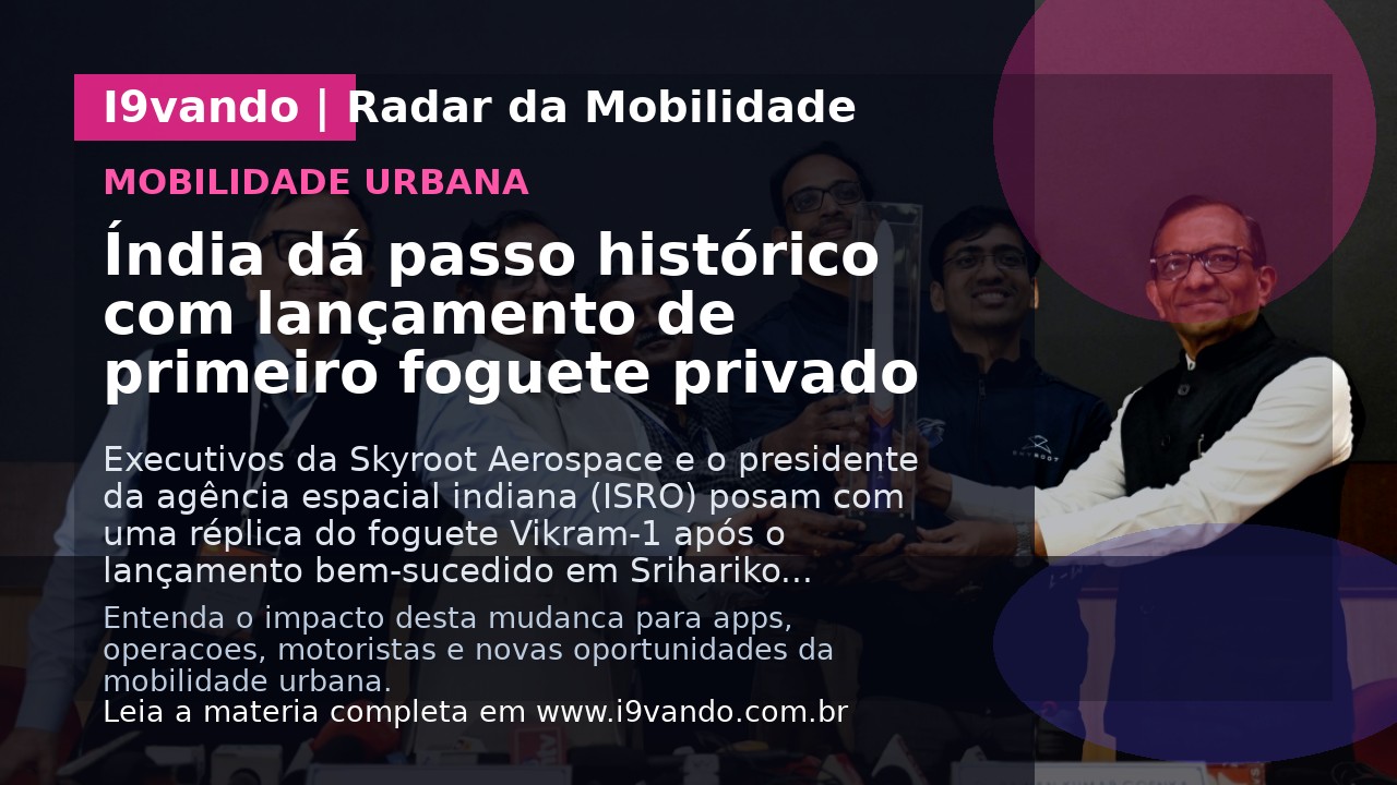 Índia dá passo histórico com lançamento de primeiro foguete privado