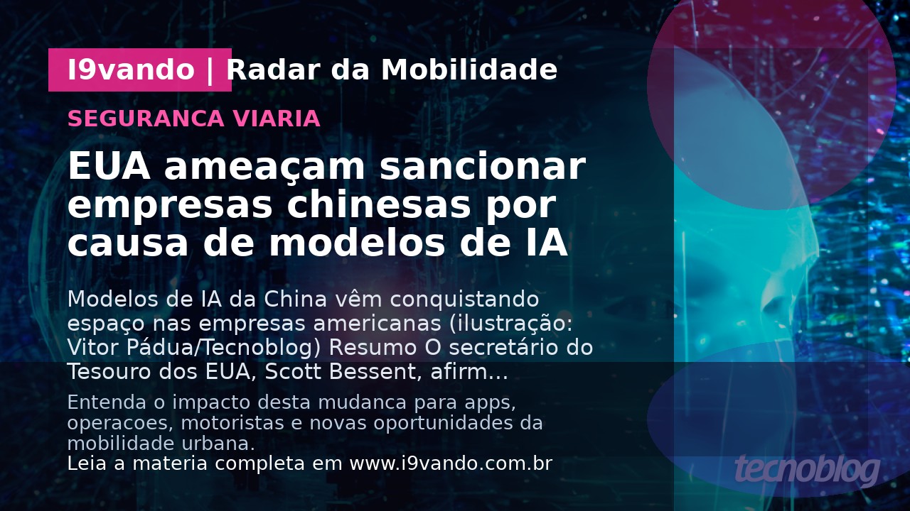 EUA ameaçam sancionar empresas chinesas por causa de modelos de IA