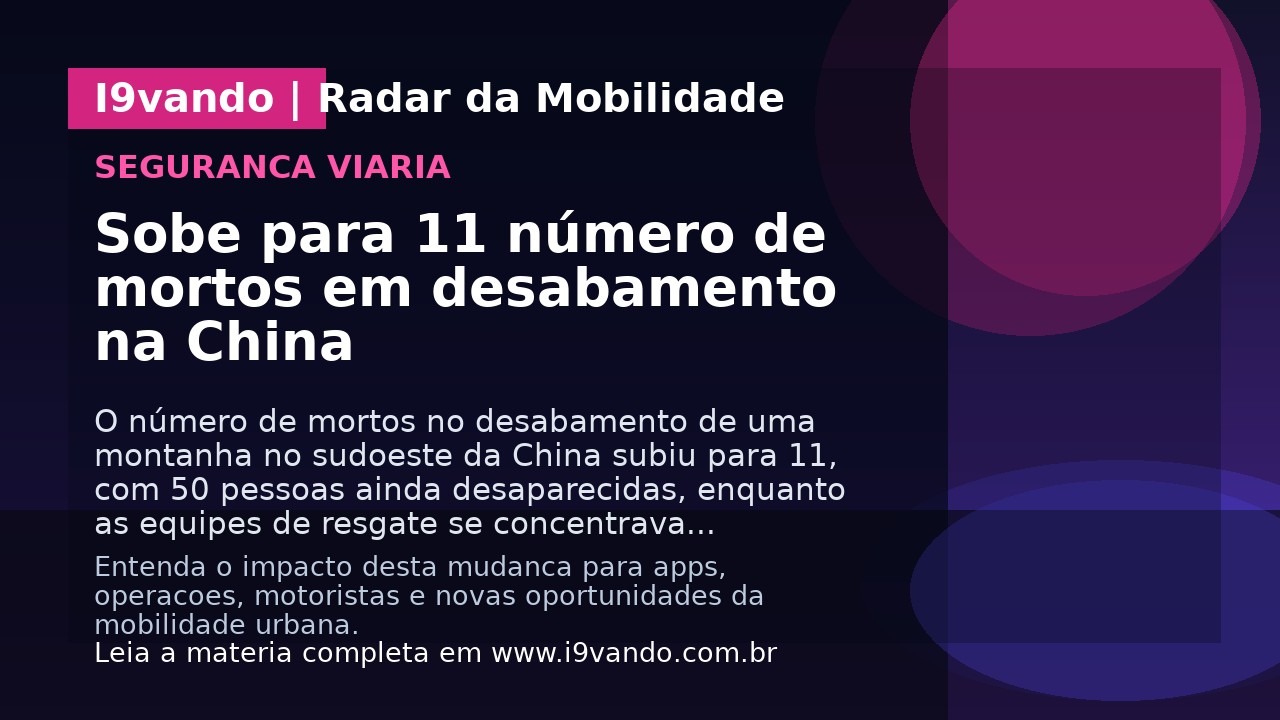 Sobe para 11 número de mortos em desabamento na China