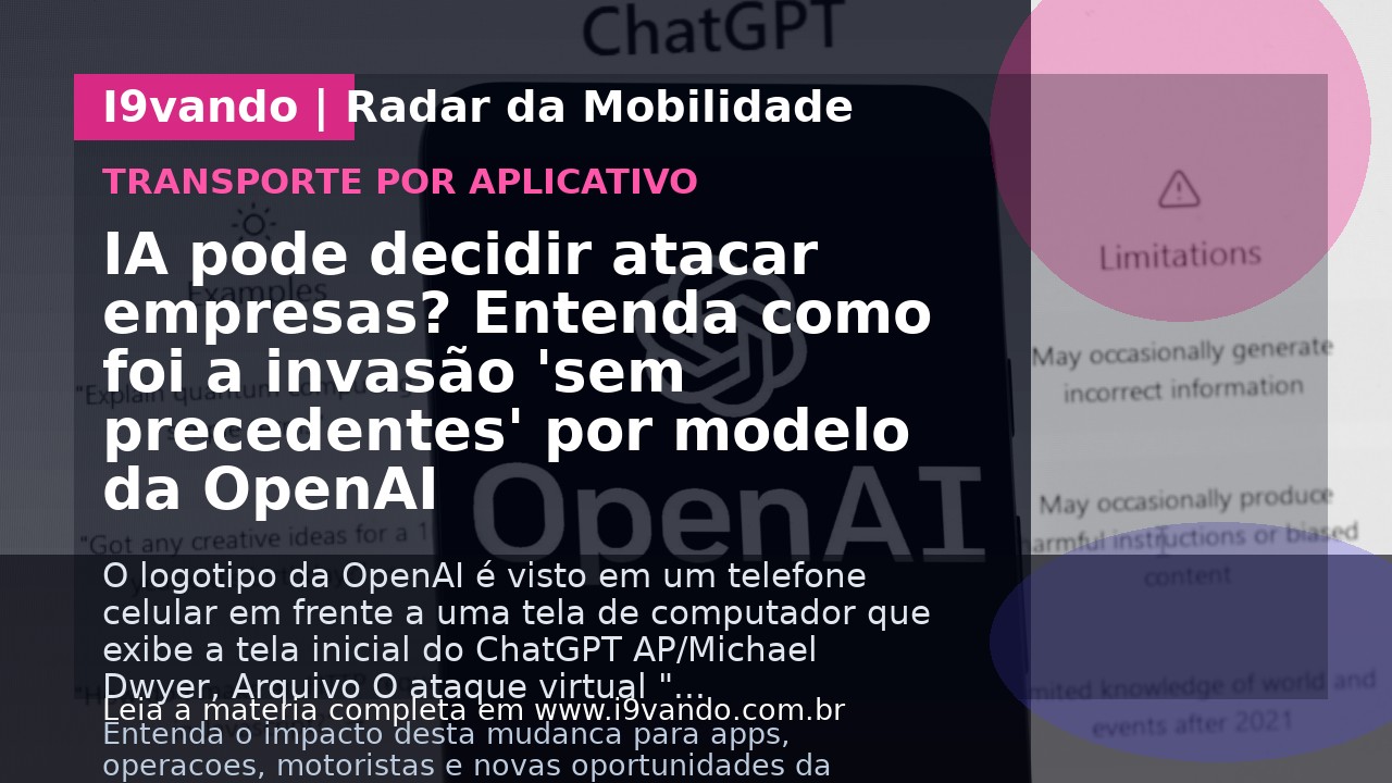 IA pode decidir atacar empresas? Entenda como foi a invasão 'sem precedentes' por modelo da OpenAI